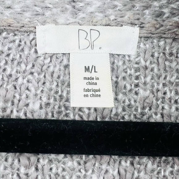 BP. Window Pane Gray Oversized Cardigan M|L - Picture 5 of 7